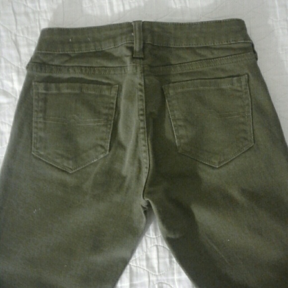 Super Skinny Army Green Arizona Jean Co. - Picture 3 of 5